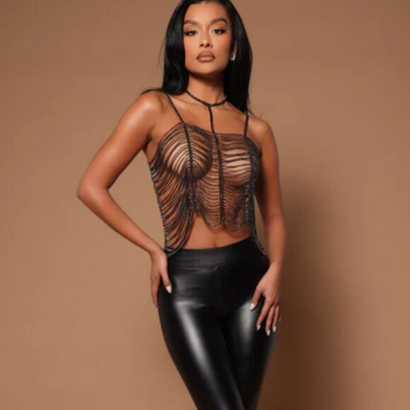 Fashion Nova Alexi Body Chain - Picture 2 of 5